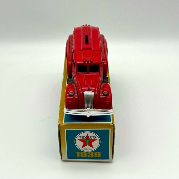 1939 Texaco Dodge Tanker Die Cast Metal Coin Bank Collector Series #10 NWB 1999 - Picture 8 of 10